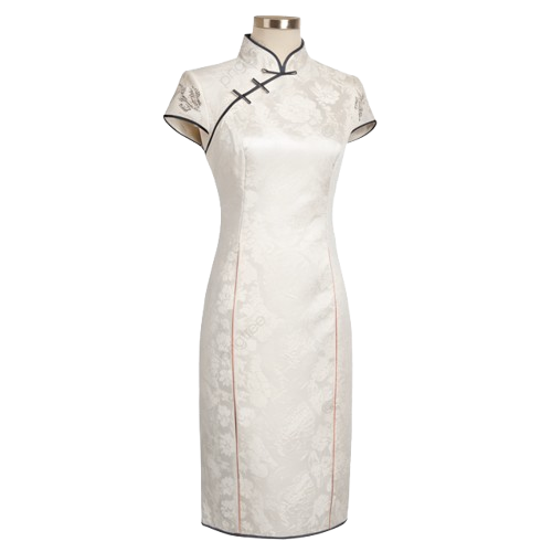 White Qipao
