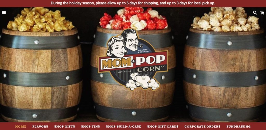 In blog image - typography example