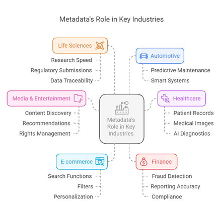 Metadata role in industries